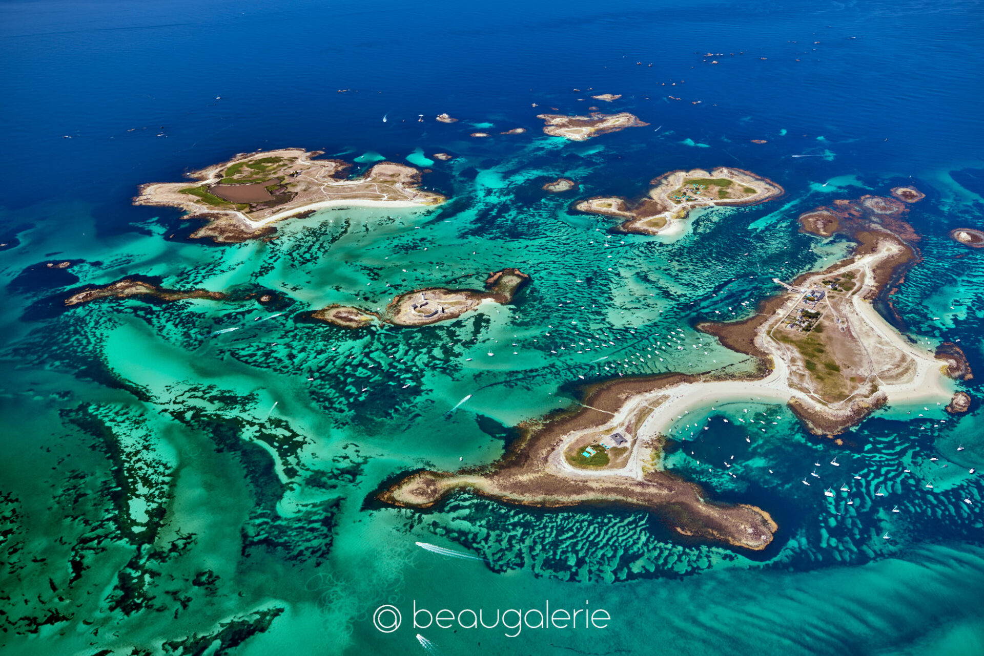 Fonds marins archipel Glénan marée basse lumière turquoise onds marins archipel Glénan marée basse lumière turquoise